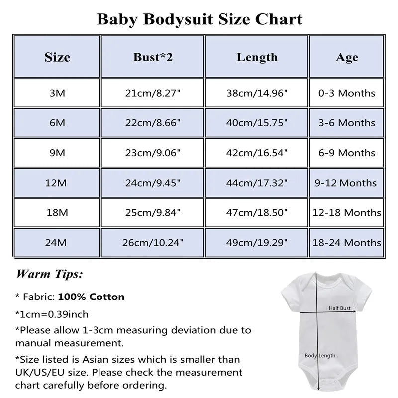 Custom Baby Clothing 100% Cotton Bodysuit Print Your Design Logo Photo Text Customized Neborn Toddler One-Pieces
