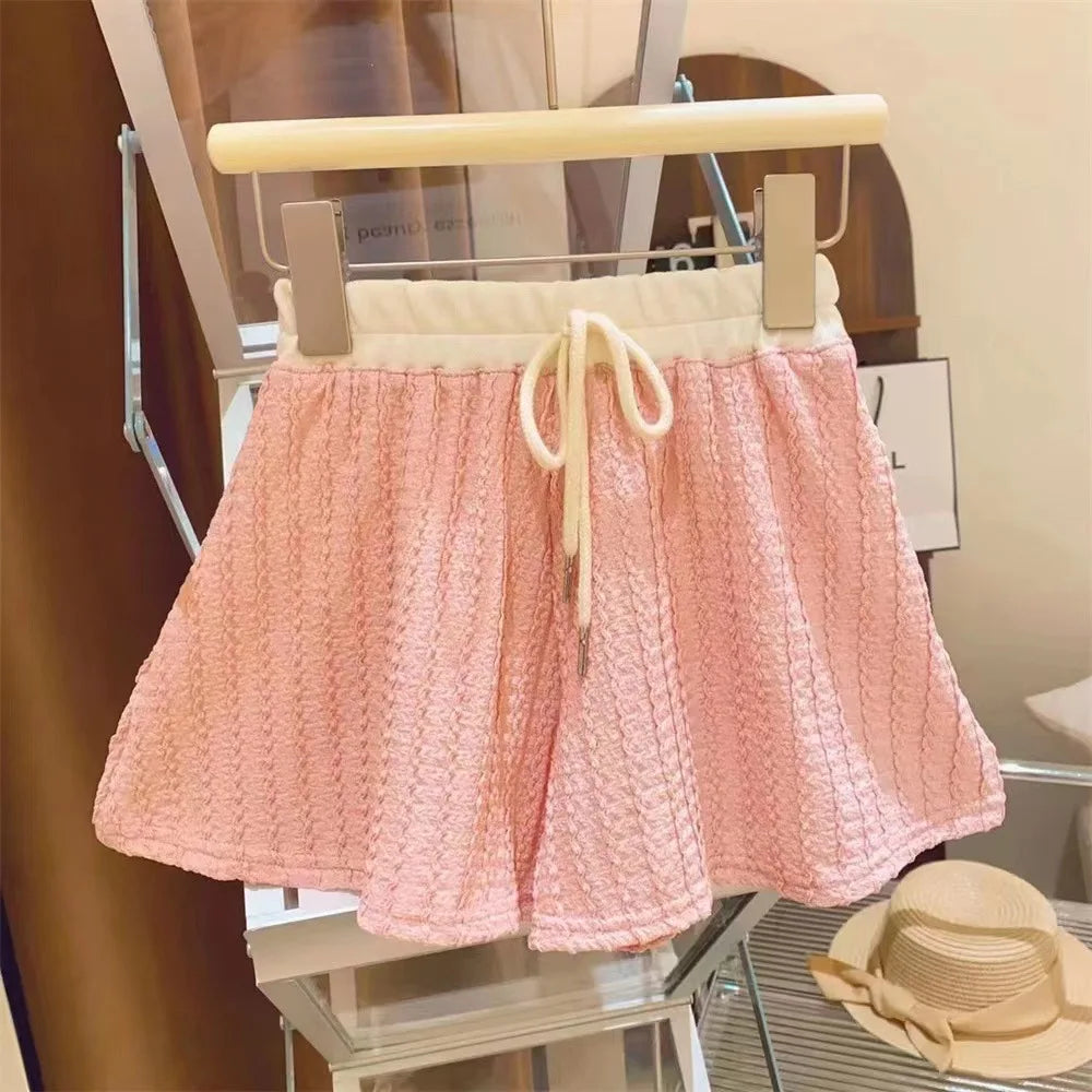 Baby Clothes Set Kids Girls Cute Sweet Casual Short Sleeve Top With Shorts Outfit Summer Fashion Children 's Clothing Sportswear