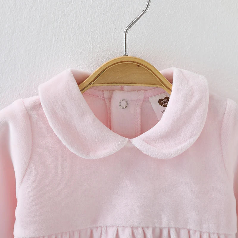 Baby clothes overalls baby bodysuit short sleeves baby boys and girls clothes children clothing jumpsuit velour suit for girls