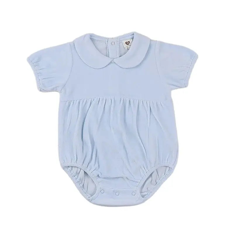 Baby clothes overalls baby bodysuit short sleeves baby boys and girls clothes children clothing jumpsuit velour suit for girls