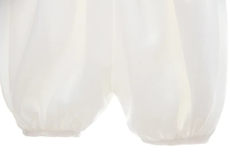0-2 Years Baby Boys Christening Clothes Infant Toddler White Birthday Outfits with Hat 2pcs Baptism Clothing Set