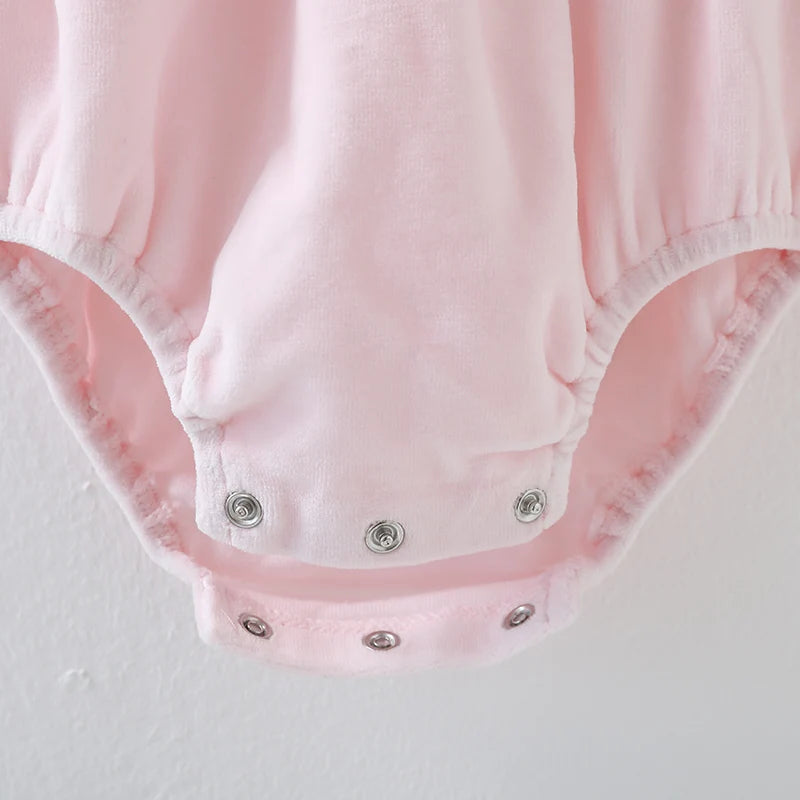 Baby clothes overalls baby bodysuit short sleeves baby boys and girls clothes children clothing jumpsuit velour suit for girls