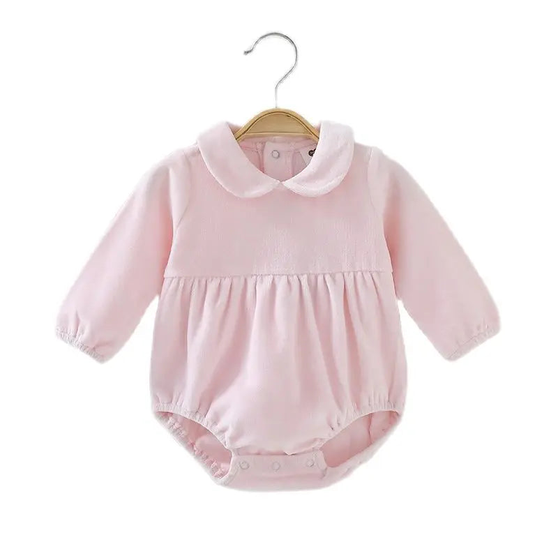 Baby clothes overalls baby bodysuit short sleeves baby boys and girls clothes children clothing jumpsuit velour suit for girls