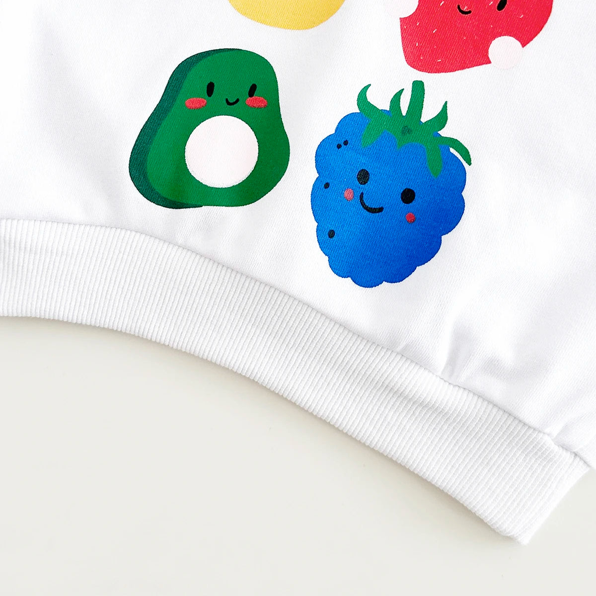 Toddler Baby Boy Clothes Infant Outfit Sets Spring Autumn Fruit Print Long Sleeve Sweatshirt Top+Pants Children Clothing 0-3Y